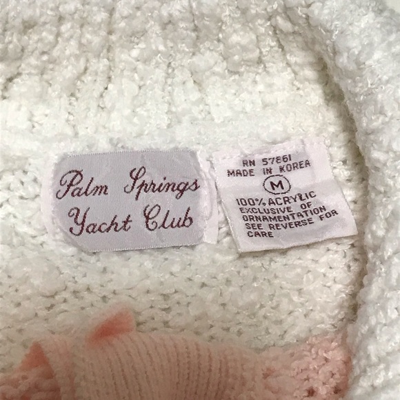 Vintage Palm Springs Yacht Club Sweater - Picture 5 of 10